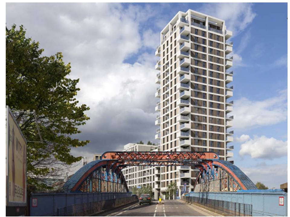 North Kensington Gate proposed southern tower